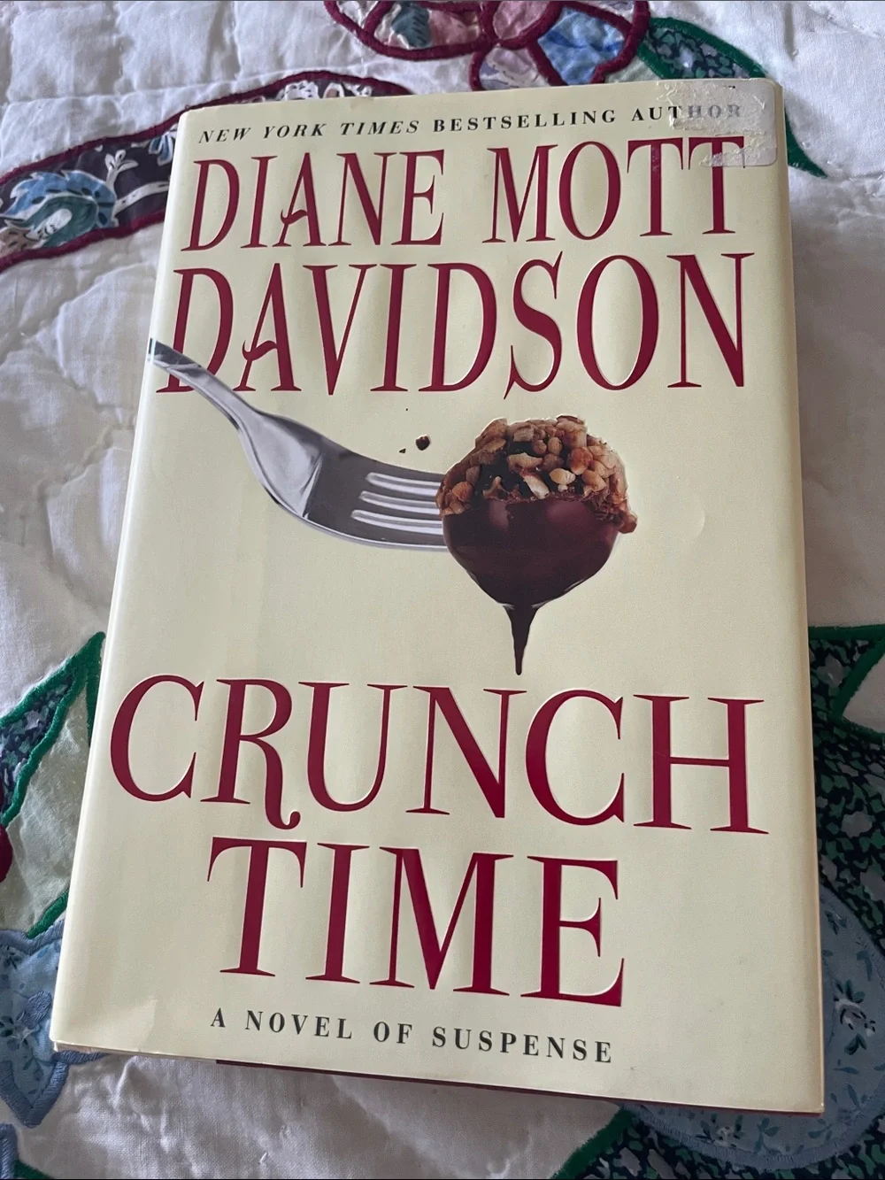 Crunch Time - Hardcover Book Diane Mott Davidson Suspense Novel